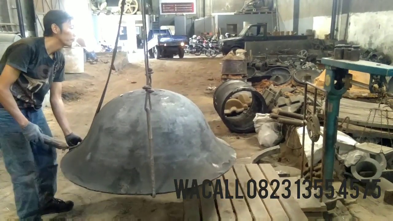 Wajan besar ukuran 90cm sampai 140cm dari baja untuk penggorengan kerupuk, dodol callwa 082313554575