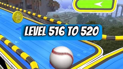 Going Balls SpeedRun Gameplay. Level 516 - 520.
