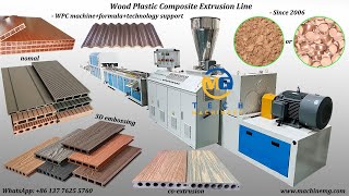3 Wpc Technics On Good Wpc Extrusion Machines Lines For Wood Plastic Composite Production 2023