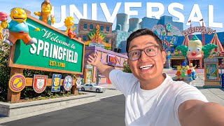I visited Universal Studios for the first time