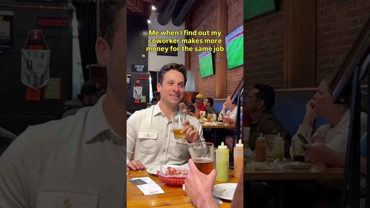Not me deciding to do 10% less because my coworker makes 10% more