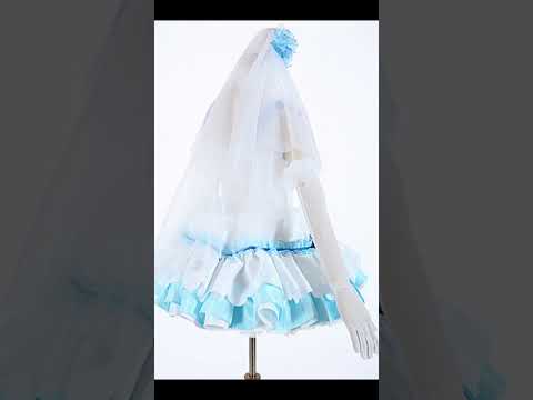 Re Zero Kara Hajimeru Isekai Seikatsu Rem Ram Cosplay Wedding Dress Maid Outfit Suit Full Set