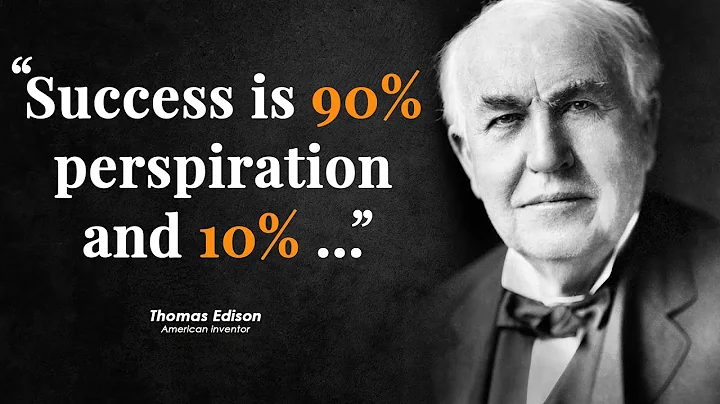 Thomas Edison Quotes | Motivational Videos | Thomas Edison Quotes in English | Thomas Edison - DayDayNews