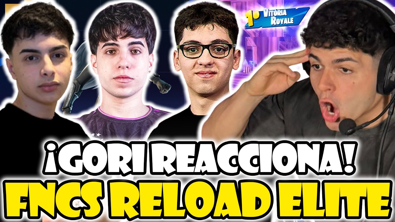 GORILON REACCIONA A LA FNCS RELOAD🏆CLASIFICACION PARA EL MUNDIAL DE ARABIA🏆DIA 2 OPEN