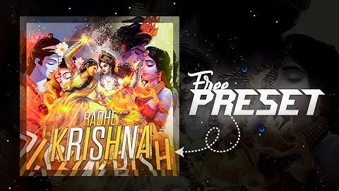 Tum Prem ho...❤️ | Ae inspired | Alight Motion Edit | Radhe Krishna Pyar 💓 | Free Preset