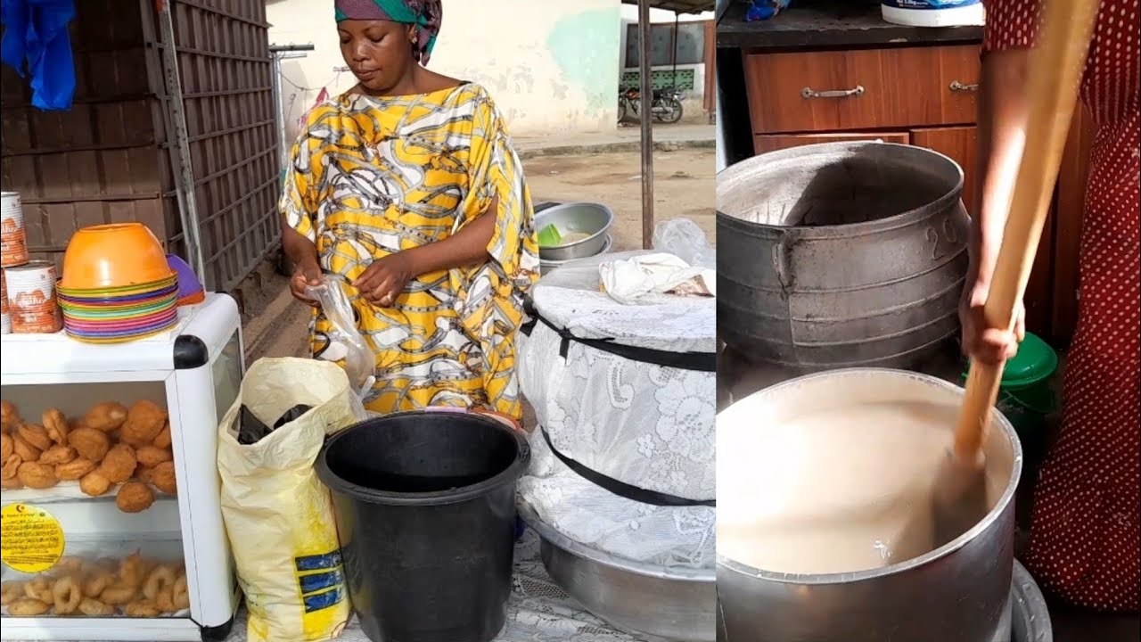 How hajia prepares your favourite Hausa koko(porridge).... @TheCookingFoodie