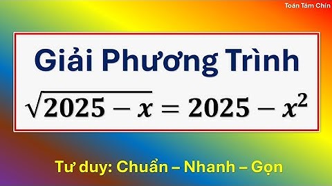 🦚Kỹ năng giải phương trình chứa căn thức, mẹo đặt ẩn phụ cực khéo🏆#bấtđẳngthức #maths #education
