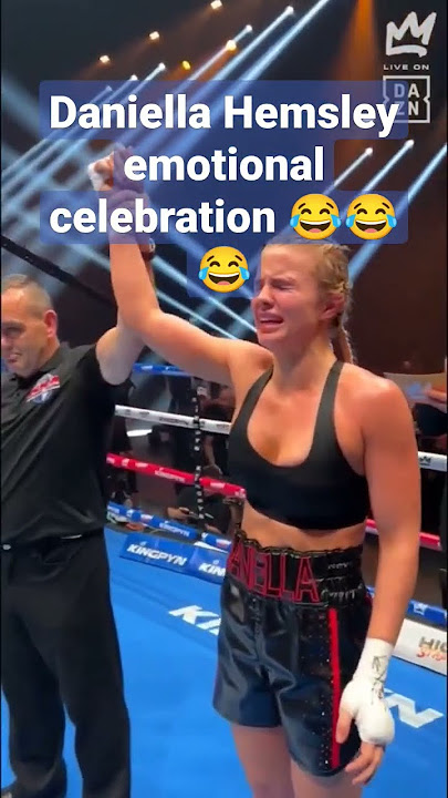 Daniella Hemsley flashes crowd after Kingpyn Boxing victory to 'express' herself
