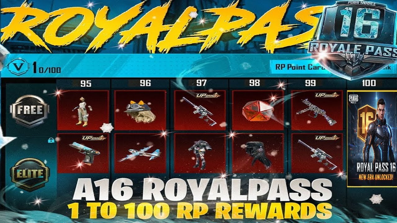 A16 ROYAL PASS 1-100 RP: MY THOUGHTS & FULL REVIEW! ☠️ ️ - YouTube