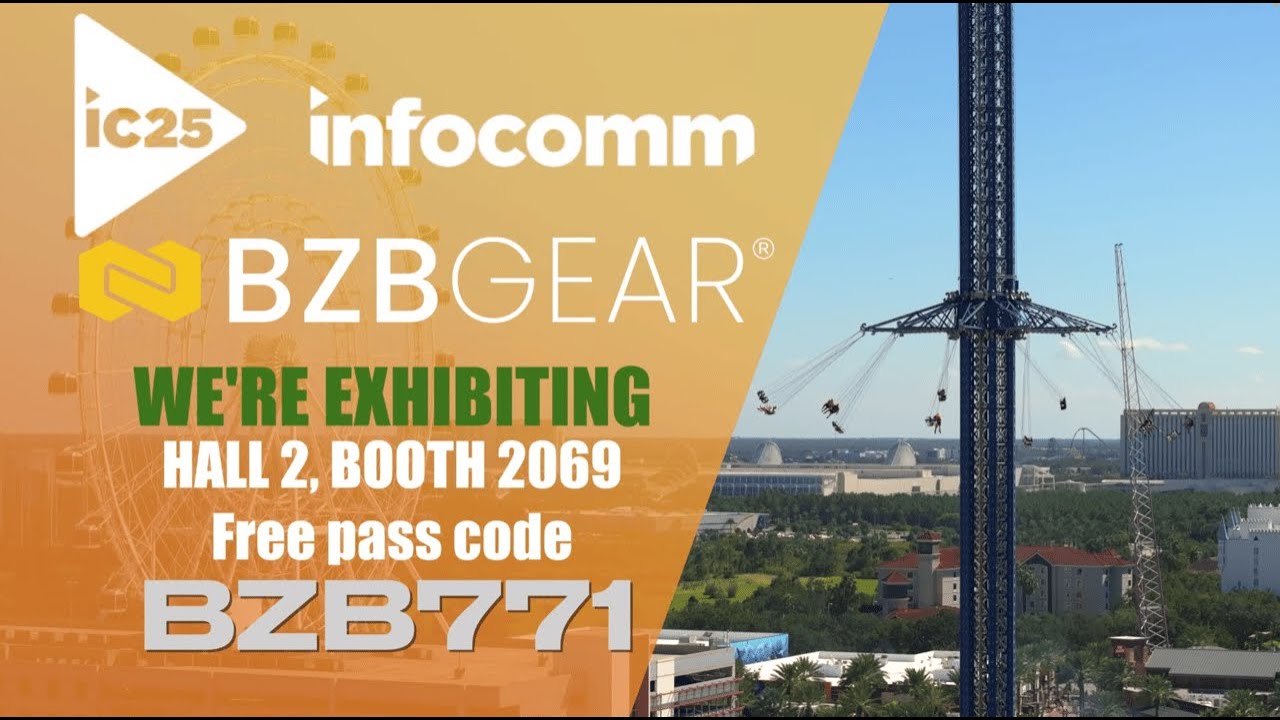 BZBGEAR at InfoComm 2025 | See What’s Next in Pro AV - YouTube