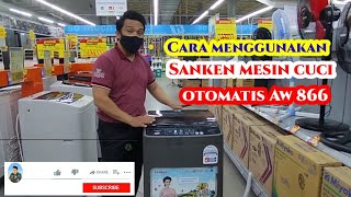 Kelebihan Sanken mesin cuci 1 Tabung Aw 866-Sp di banding mesin cuci lain