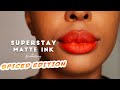 *NEW* Mask PROOF Lipsticks | Maybelline Spiced Edition | Superstay Matte Ink Swatches