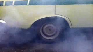 Moskvich 412 burnout