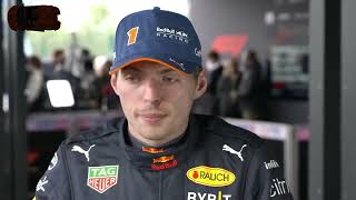 Max Verstappen Post Qualifying Interview - F1 Belgian Grand Prix 2022