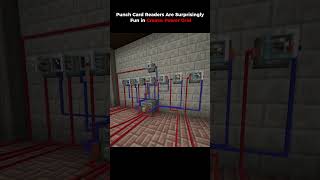 Punch Cards in Minecraft Power Grid Mod Are Surprisingly Fun