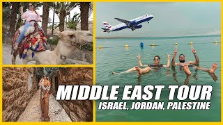 We visited: the DEAD SEA, Jordan River, Jesus Birthplace, Mount of the Temptation