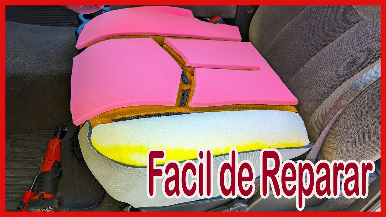 Reparar Espuma de asiento de chofer  -Reparacion facil