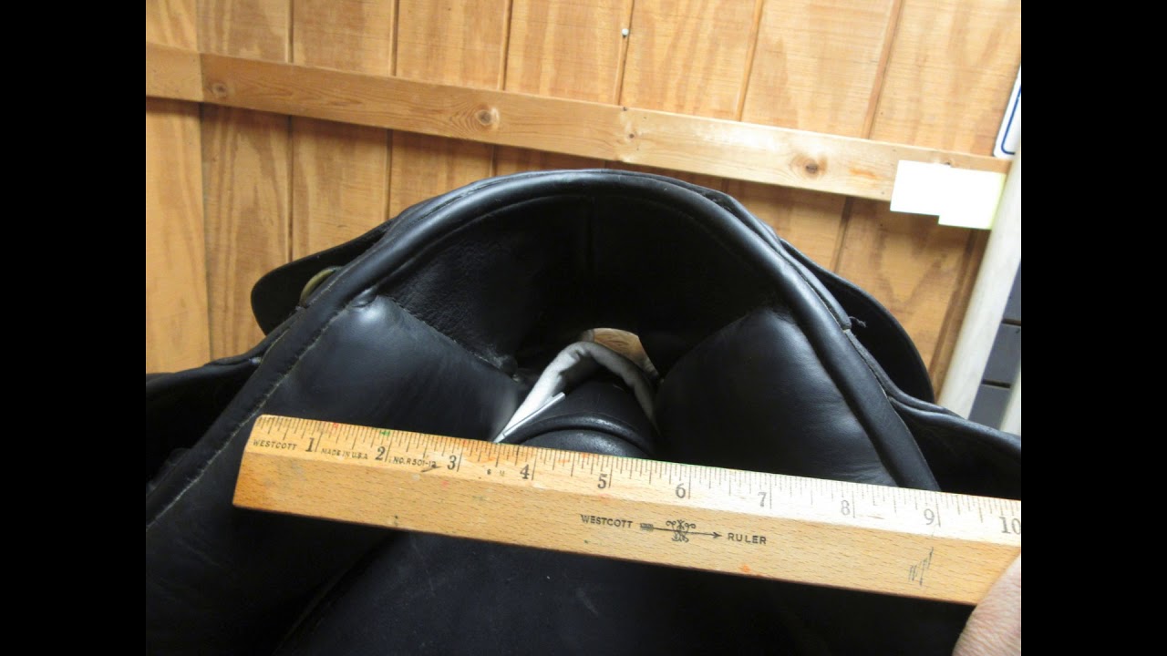 HDR Buffalo Used Dressage Saddle 17.5" M 23661 YouTube