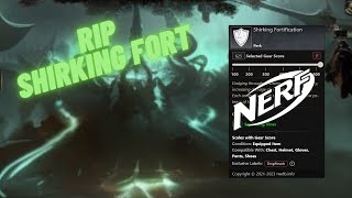 What its like to run 5 Shirking fort and 5 Resilient before the nerfs