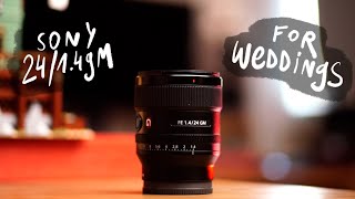 Sony 24mm f/1.4 GM after 2 years - how do I use it for weddings? screenshot 2