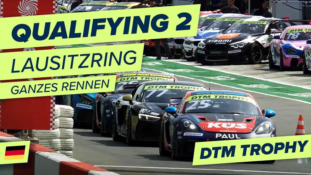 RE-LIVE 🇩🇪 Qualifying 2 Lausitzring DTM Trophy 2022