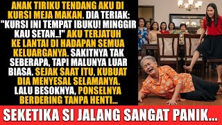 Anak Tiriku Menendangku Dari Kursi Meja Makan minggir Kau S3t4n Ini Punya Ibukujadi Besoknya