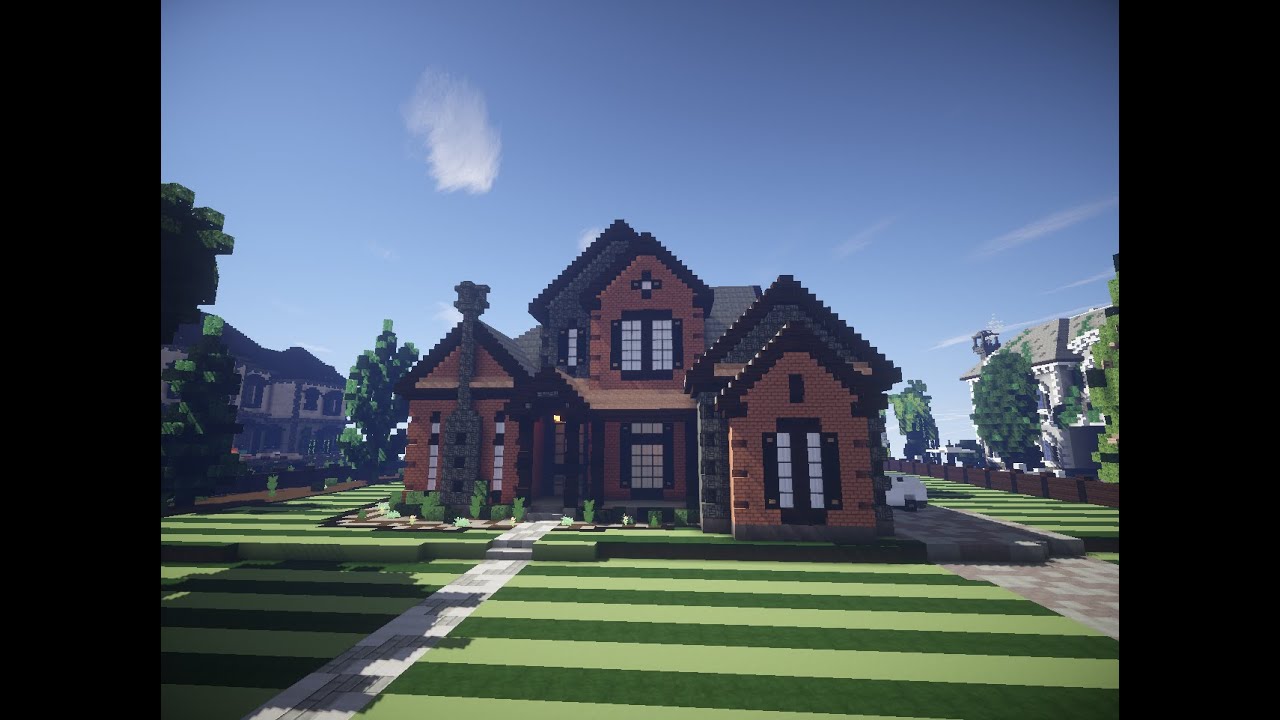 New American  Mansion Minecraft  Build Showcase YouTube