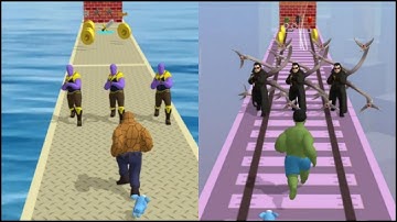 Super Hero Run 3d All Levels Gameplay Android - iOS.Gameplay Walkthrough.