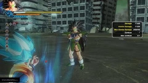 DB XV2 A better SS4 Gogeta? Raditz in depth Guide and Tech tutorial (Read Description)