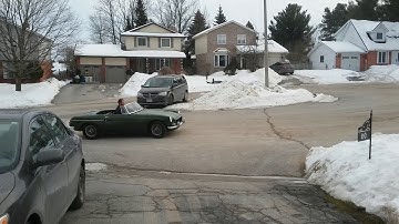MGB First Drive
