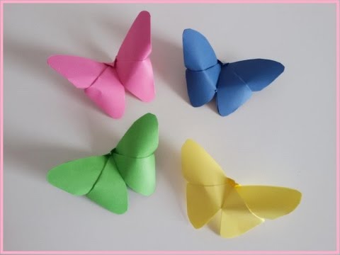 Farfalla di carta (Origami) || Mami Crea