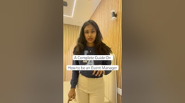 A complete guide on how to be an event manager #eventtips
