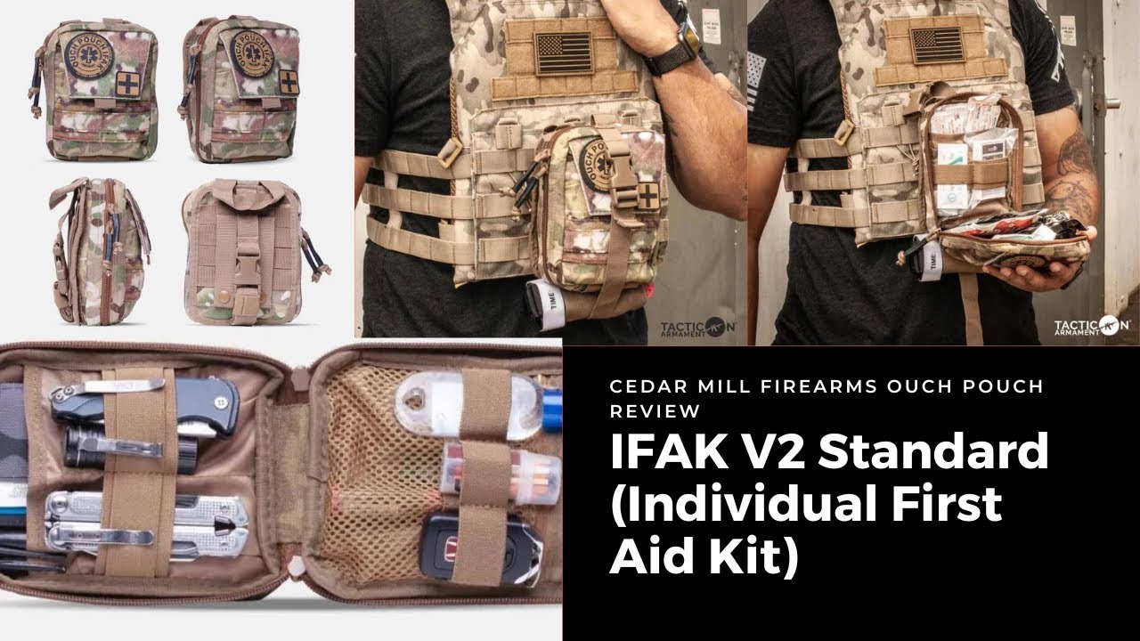 Why You Need the IFAK V2 Individual First Aid Kit in Your Bag - Tacticon Armament Ouch Pouch Review