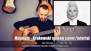 Video thumbnail of "Maanam - Krakowski spleen | Cover Gitara"