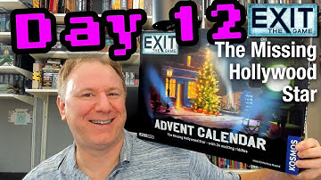 Exit the Game Advent Calendar 2024 Day 12: The Missing Hollywood Star