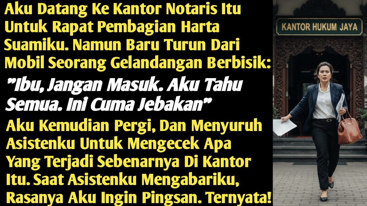 Sungguh Gila. Ternyata Semua Itu Hanya Jebakan. Aku Tak Tahu Nasibku Jika Tak Ada Gelandangan Itu