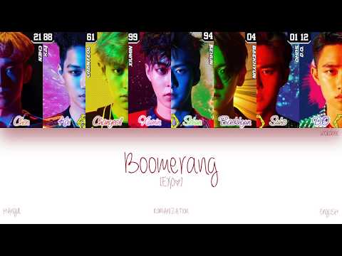 [HAN|ROM|ENG] EXO - Boomerang (부메랑) (Color Coded Lyrics)