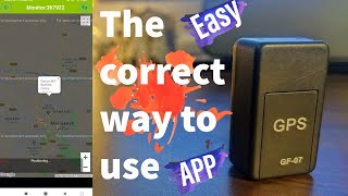 Mini GPS GF07 Tracker for Vehicle  Haw to Use setup the APP