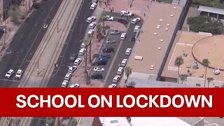 Phoenix high schools on lockdown amid fighting, 'possible popping sounds'