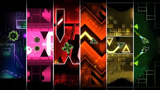 Half a dozen Extreme Demons I beat in 2024
