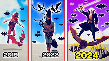EVOLUTION OF (NEW) VAMPIRE COUNT | TABS - Totally Accurate Battle Simulator