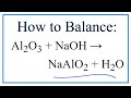 Balancing Chemical Equations Concepts