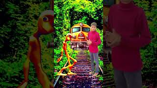 Alien Dance With Train Driving And Gun Firing Magic Fun Video