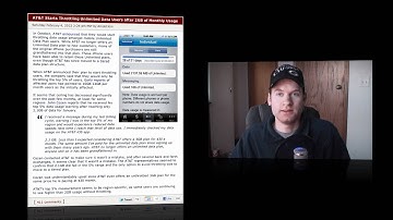 AT&T Starts Throttling Unlimited Data Users after 2GB