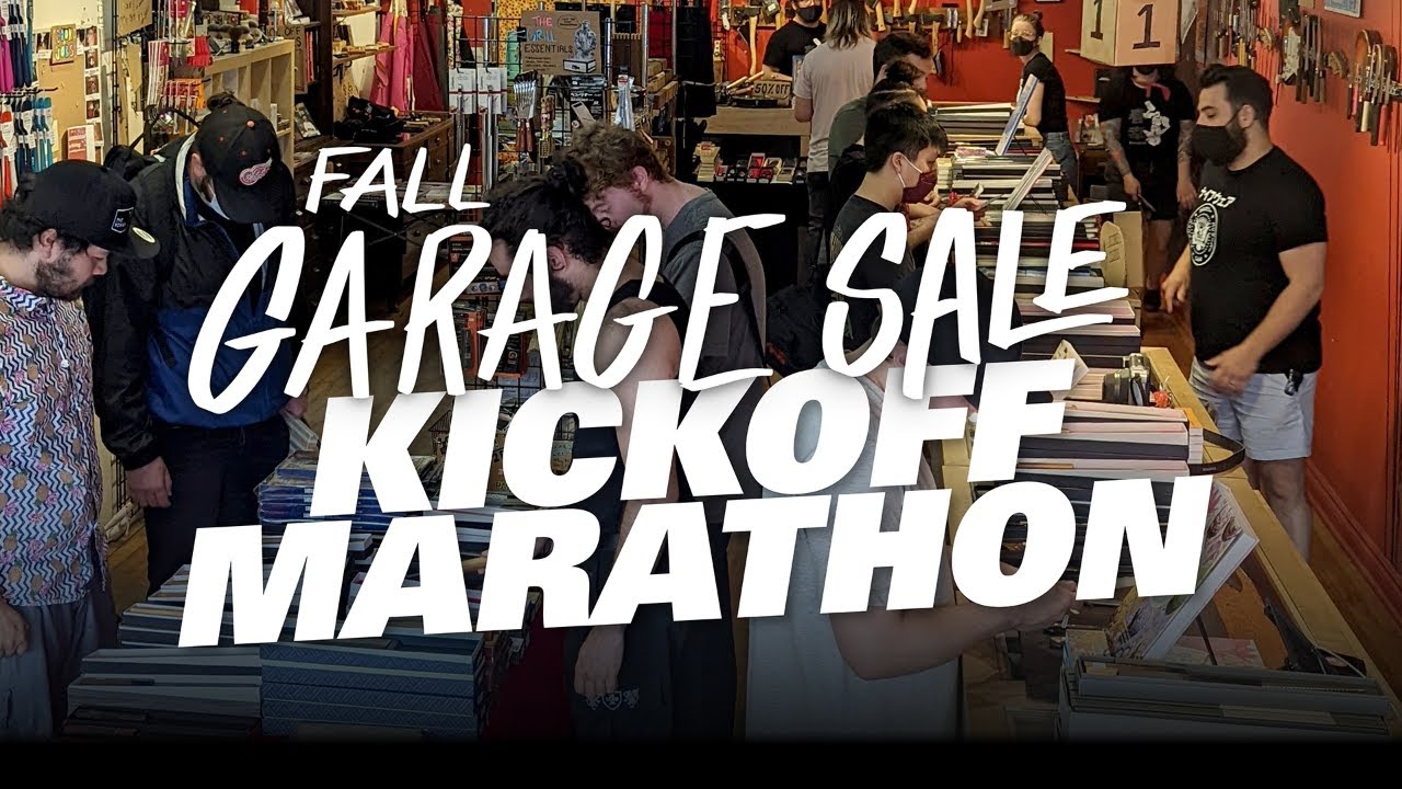Knifewear Fall Garage Sale 2022 Kickoff Livestream Telethon