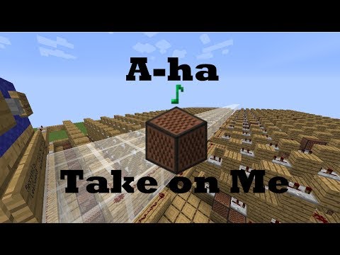 A-ha - Take On Me - Minecraft Note Blocks 1.12 - YouTube