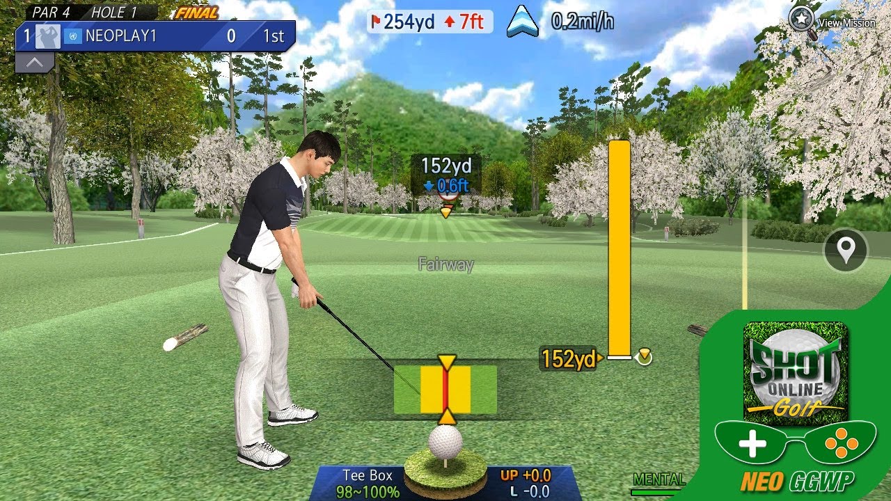 Shot Online Golf World Championship (Android/iOS) - Gameplay First Start