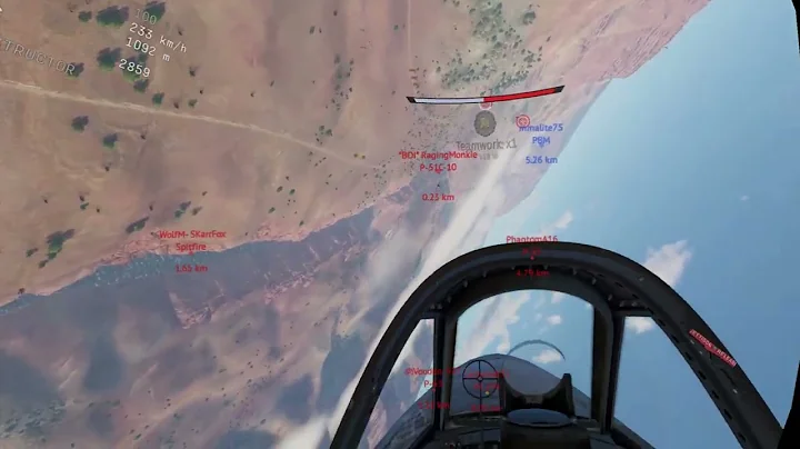 first time in war thunder VR