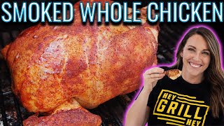 BEAUTIFUL, SIMPLE Smoked Whole Chicken | How To screenshot 4