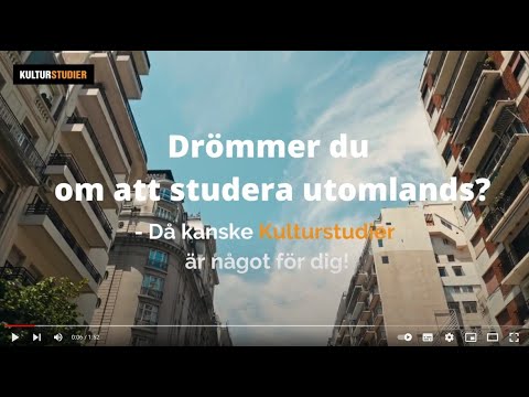 Video: Vad är Kulturstudier